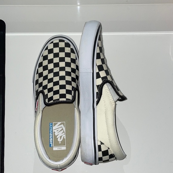 Vans Other - Checkered Slip On Vans Pros